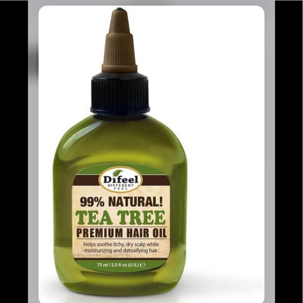 NWT Difeel Premium Natural Hair Tea Tree oil